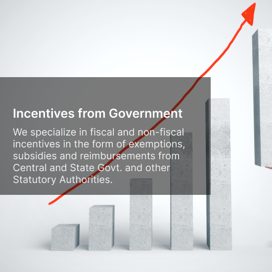 GNP services. Project Linked Incentives From The Government